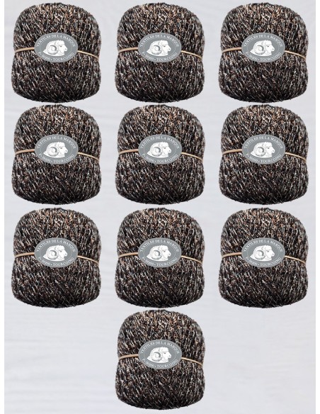 Pelote de fil à tricoter Pure Laine 100% Pure Laine Poids : 50g Longueur : 120m Aiguilles : -