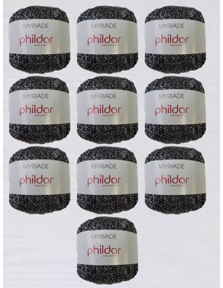 Lurex Myriade 102 - Pack de 10 Pelotes Cosmos