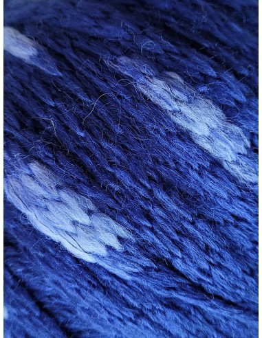 PopCorn 313 - Pelote 100g Marine/Ciel