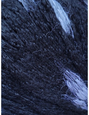 PopCorn 302 - Pelote 100g Noir/Blanc