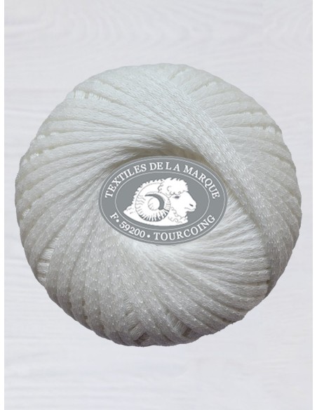 Ruban 600 - Pelote Blanc cassé