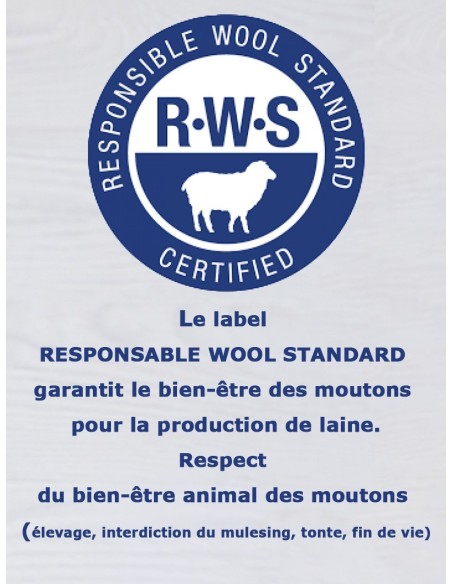 Authentique 99 - Pack de 10 Pelotes 100% Laine RWS - Gris foncé