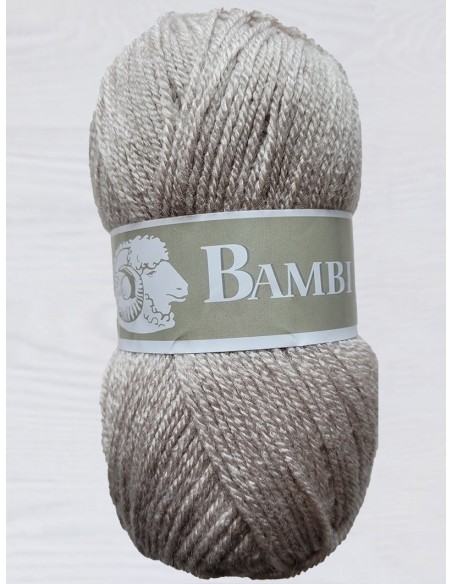 Bambi 57 - Pack 10 pelotes Beige