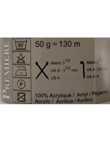 Première 99 - Pelote Gris Anthracite