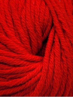 Pelote de laine écru gros fil aiguille 8-10 - Un grand marché