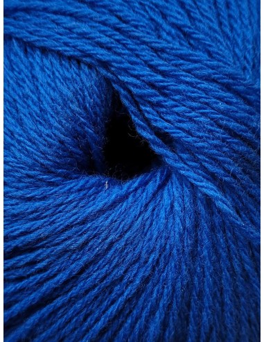 Triple Laine 14 - Pelote Bleu roi