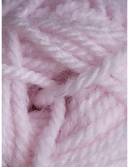 Irlandaise 49 - Pelote de laine Rose pâle