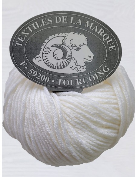 Fifty Sport 960 - Pelote de laine Blanc