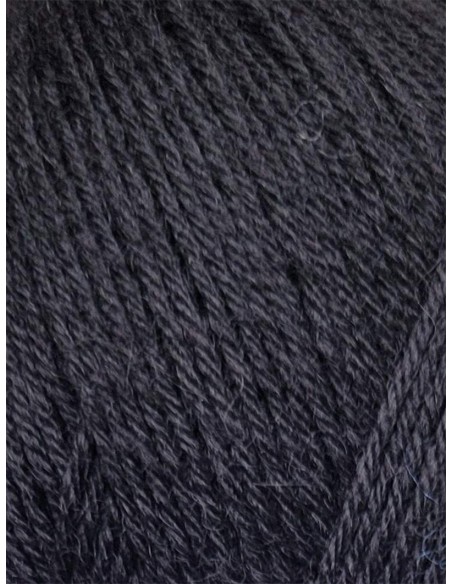 Laine Chaussettes 61 - Pelote de 100g de laine Noir