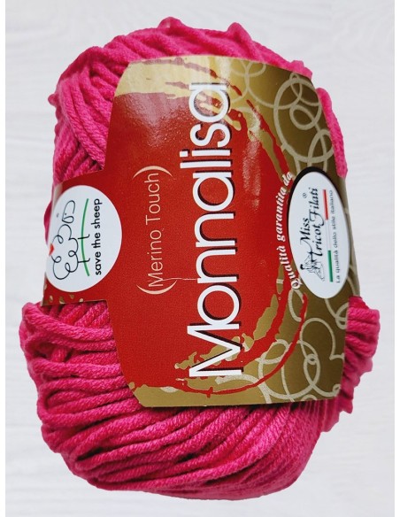 Monnalisa 18 - Pelote de laine Rose indien