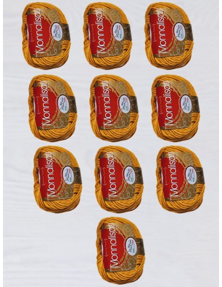 Monnalisa 08 - Pelote de laine Moutarde