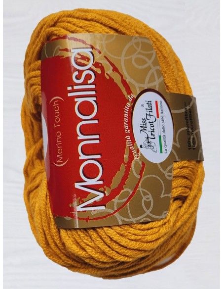 Monnalisa 08 - Pelote de laine Moutarde