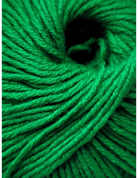 Pelote de fil à tricoter Laine Mélangée  50 % Laine Merinos 50% Acrylique Poids : 50g Longueur : 120m Aiguilles : 3,5-4