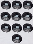 Maxi Merinos 61 - Pack de 10 Pelotes de laine Noir