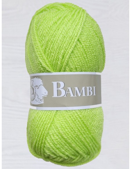 Bambi 524 - Pelote Vert Chartreuse