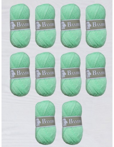 Bambi 541/37530 - Pelote Vert Anis Vif