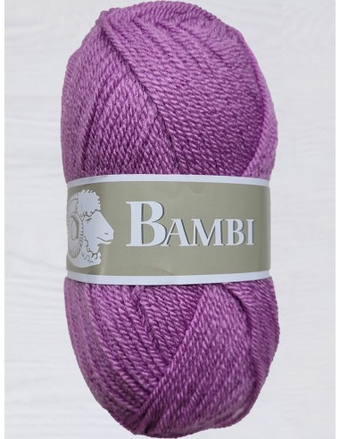 Bambi 506 - Pack de 10 Pelotes Parme
