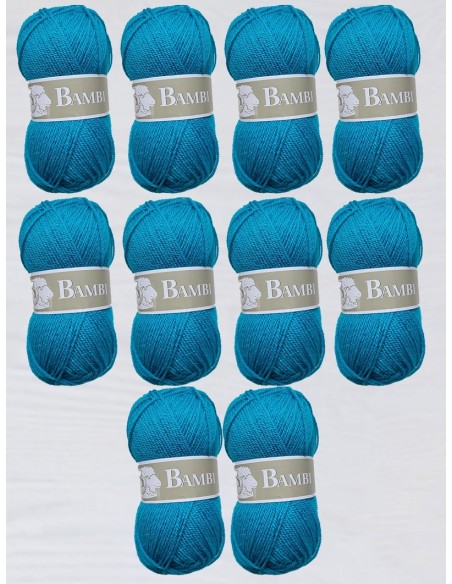 Bambi 47- Pelote Turquoise