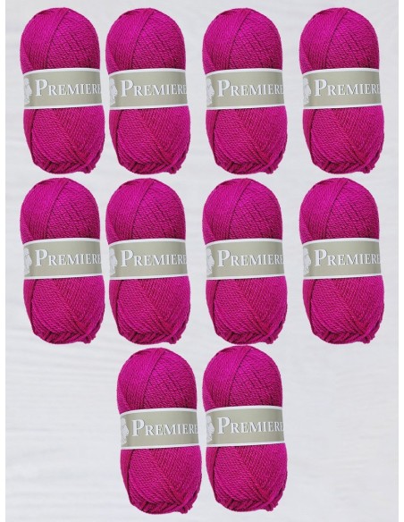 Première 15 - Pelote Fuchsia