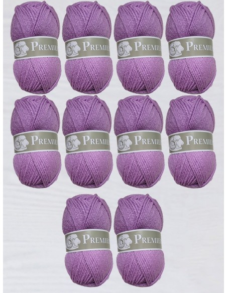 Première 19 - Pack de 10 Pelotes Lilas