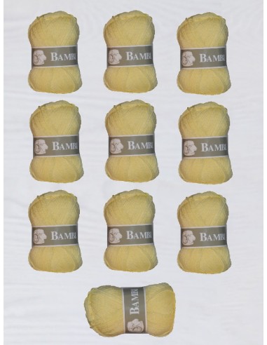 Bambi 39 - Pelote Jaune Pâle