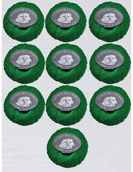 Fifty fine 417 - Pelote de laine Vert Menthe