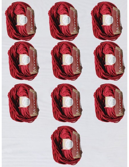 Monnalisa 13 - Pelote de laine Bordeaux