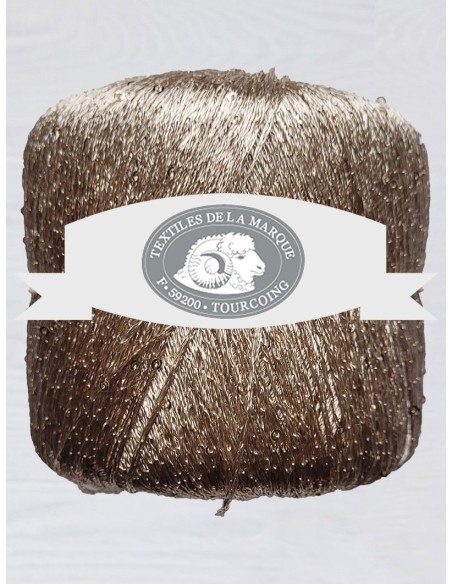 Paillettes 57 - Pack de 10 Pelotes de 25g Beige clair