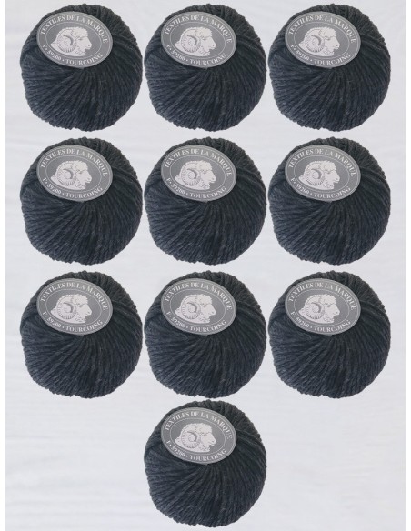 Alpage II 199 - Pelote gris foncé