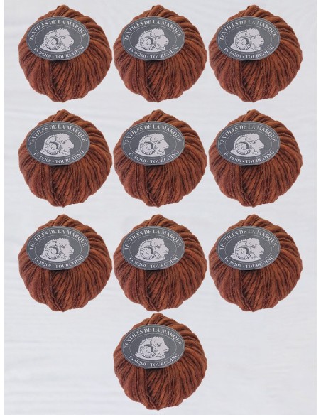 Alpage II 146 - Pack de 10 Pelotes Rouille