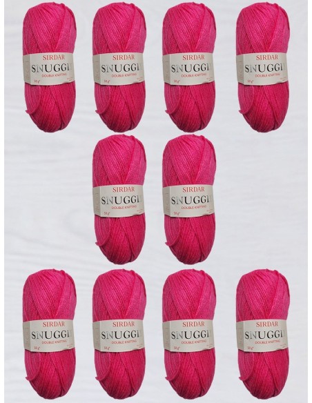 Snuggly 07 - Pack de 10 Pelotes Rose Indien