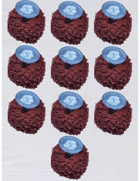 Astrakan 2171 - Pack de 10 Pelotes Rouille