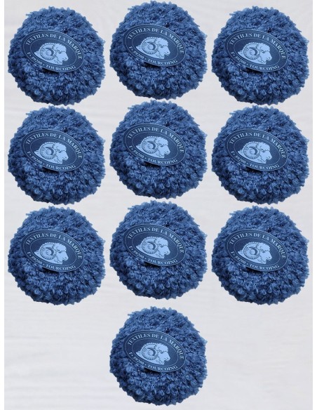 Astrakan 23 - Pack de 10 Pelotes Gris Ardoise