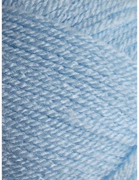 Bambi 505/37525 - Pack de 10 Pelotes Bleu ciel