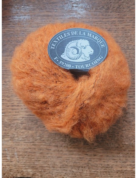 Mohair MoEx 2021 - Pelote Orange Potiron
