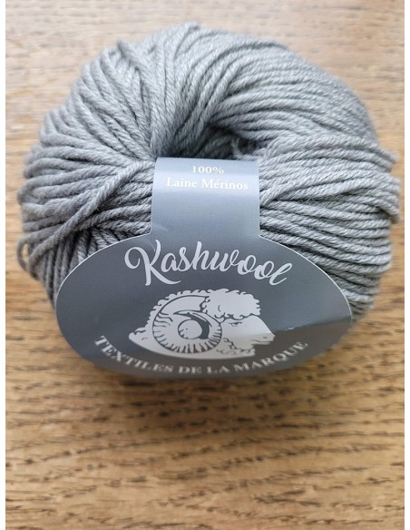 Kashwool 664 - Pack de 10 Pelotes Gris clair