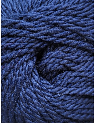 Triple Mèche 11 - Pelote 100% Laine - Bleu marine