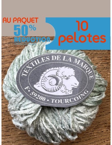 Gros Velours 28 - Pelote Vert Pâle