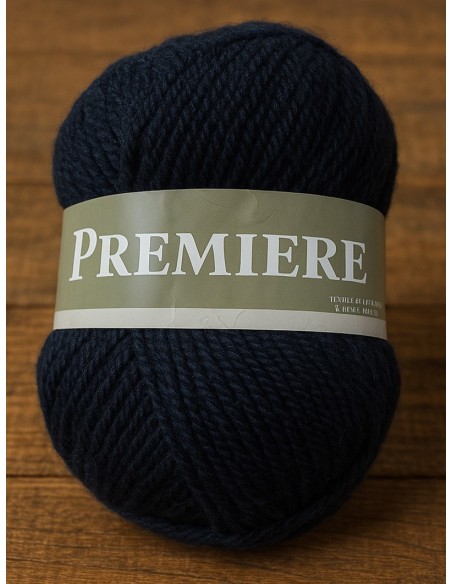 Première 11 - Pack de 10 Pelotes Bleu Marine Foncé