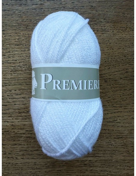 Première 60 - Pack 10 pelotes Blanchie