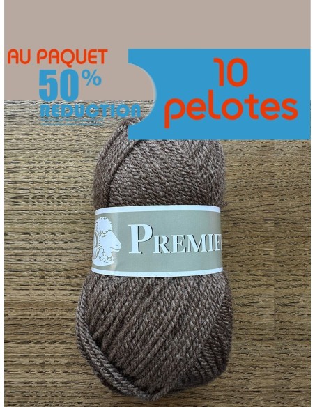 Première 54 - Pack de 10 Pelotes Terre