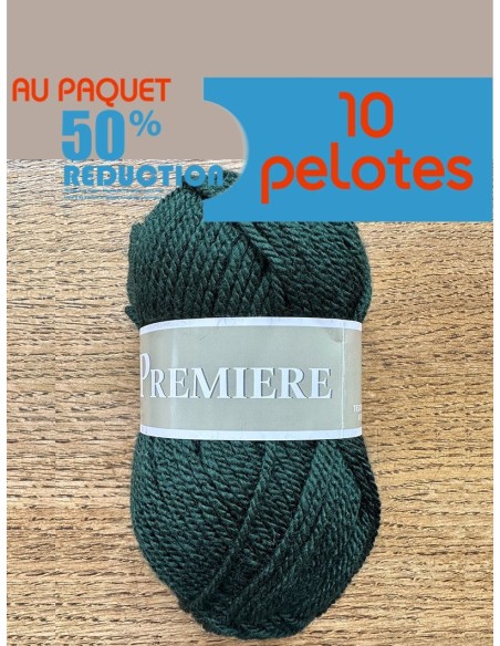Première 25 - Pelote Vert foncé