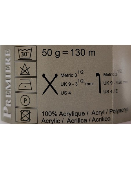 Première 99 - Pack 10 pelotes Gris Anthracite