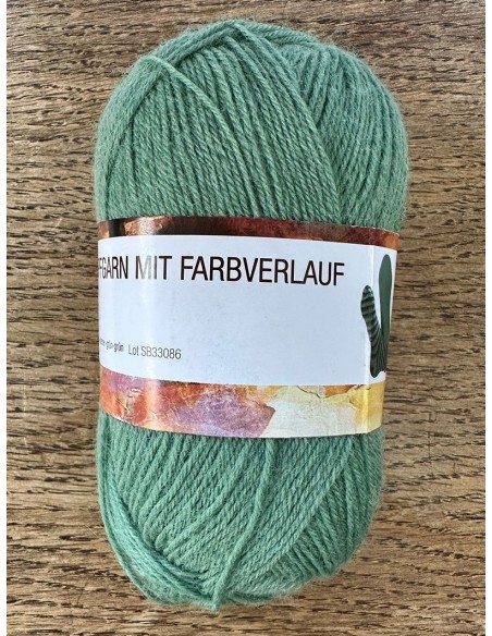 Laine Chaussettes 699 - Pelote de 50g Vert