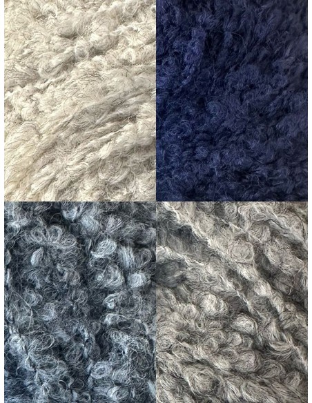 Mérino bouclé - Pelote 50g - 140m - Aig : 4-4,5