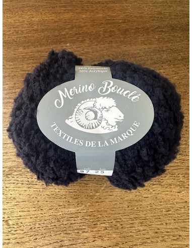 Mérino bouclé - Pelote 50g - 140m - Aig : 4-4,5