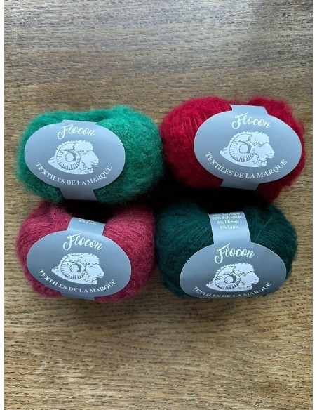 Flocon - Pelote 25g - 225m - Aig : 4