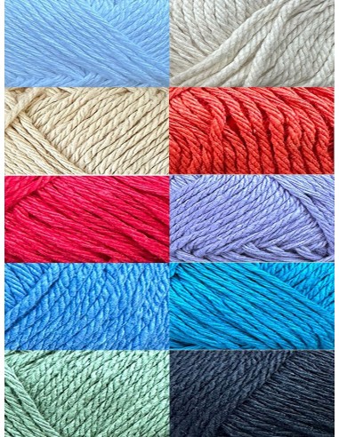 Home Cotton - Pelote 100g - 160m - Aig : 5 - Crochet : 5,5