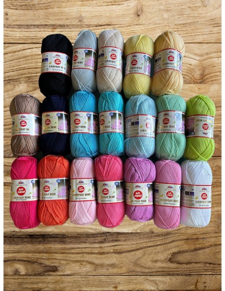 Everyday Bebe - Pelote 100g - 330m - Aig : 3,5