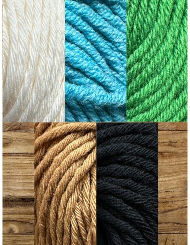 Authentique - Pack de 10 Pelotes 50g - 75m - Aig : 5,5-6